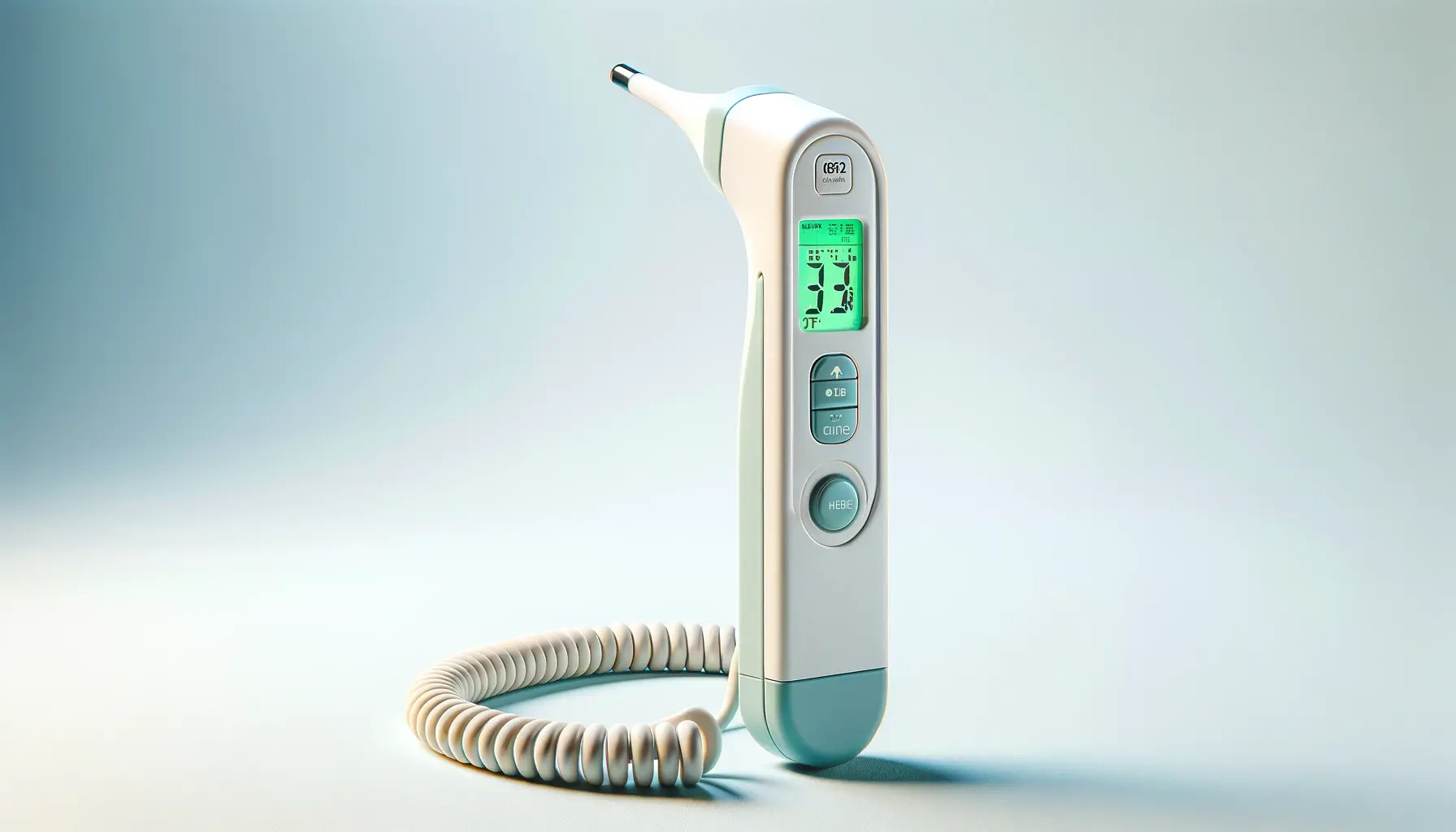 Welch Allyn SureTemp Plus 692 thermometer with a large display and flexible probe for all age groups in a medical setting